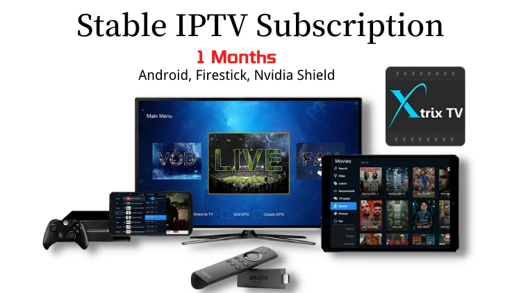 xtrixtv 1 month subscription