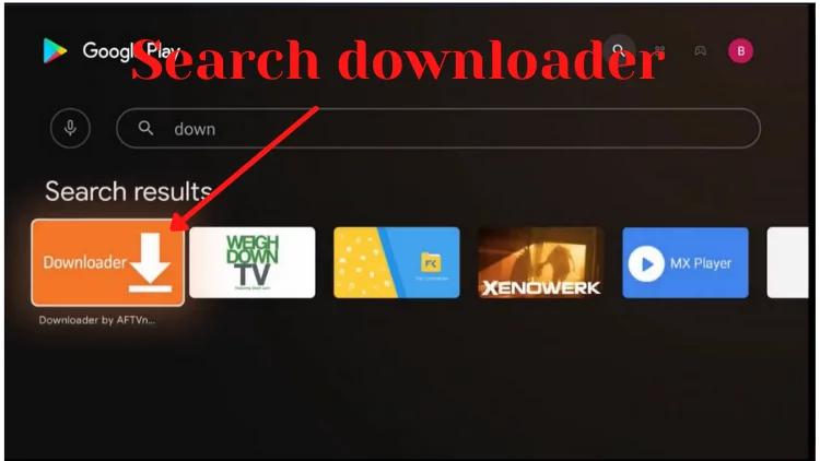 Search for downloader