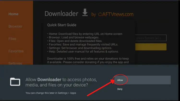 allow downloader